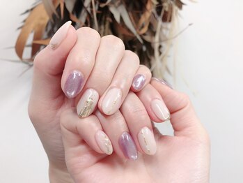 フォンテーヌブロー 野々市店(Fontaine Brow)/付け放題フリーデザインネイル