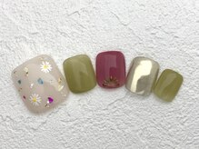 ビオトーププラス 浦和店(bio tope +)/フット小花デザイン　浦和