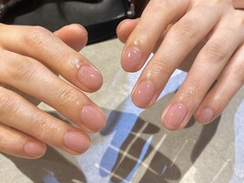 ナチュラルピンクネイル