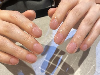 アモフ(amof)/ナチュラルピンクネイル