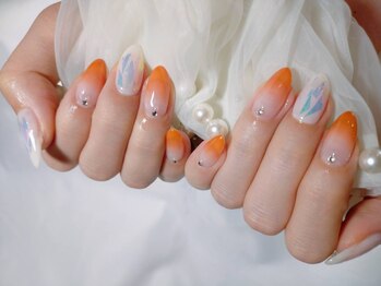 サロン ヴィーヴ(salon Vive)/#夏色オレンジ定額simple