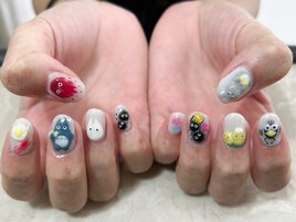 キャラクターネイル