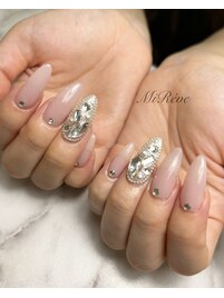 埋め尽くしネイル