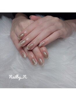 エヌ 三郷(N)/2色選べるマグネット