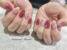 マニッシュ(Manish)/チューリップネイル/春/ローズ