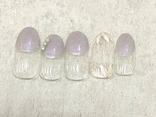 ヘルシーネイルサロン マリアール オーロラタウン店/定額スタンダードデザイン