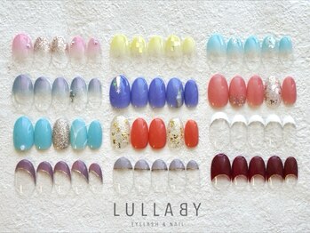 ララバイ 銀座並木通り店(LULLABY)の写真/大人気★12種から選べる【ベ-シックデザイン¥4990】さりげないオシャレに【銀座限定定額ニュアンス¥5990】