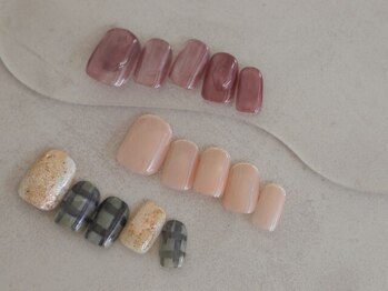 ディーネイル(DEE nail nagoya)の写真/【オフケア込◆フルオーダー90分¥7700/120分¥8800/150分¥9900】トレンド+"アナタらしさ"でお気に入りの爪に