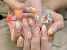プルメリアネイル