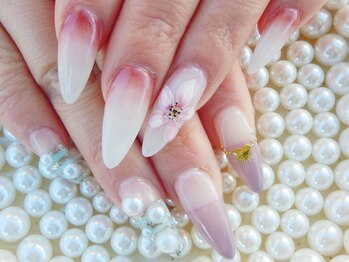 フラッシュネイル SORIO宝塚店の写真/シンプルプラス¥4790★プレミアムア-ト¥6490※持込デザインOK★除去付<¥5290定額&¥6290定額> [フット]¥4980