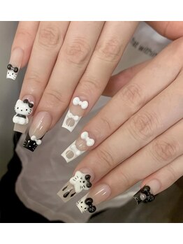 チップ長さだし10本アートし放題