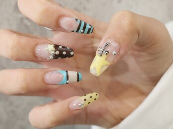 Nail & Eye salon Ruru－ルル－【フィルイン/マグネット/まつ毛パーマ/マツエク】の写真/《ニュアンス/マグネット/ちゅるんネイル/個性派/韓国etc….》あなただけのお気に入りデザインで気分UP♪