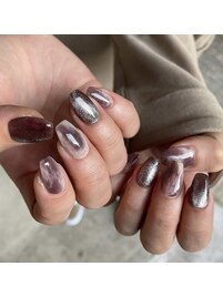 あずき色マグネット☆