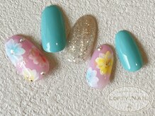 ロフティーネイル 駒川店(Lofty Nail)/フラワーアートネイル