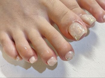 アイネイルズ 渋谷店(I nails)/【tomoka.a】透け感