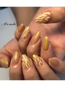 エムズネイル サベージ(M's nails Savage)/トライバルネイル