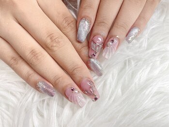 エムズ ネイルサロン(M2)/人魚の尻尾ネイル