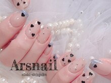 アルスネイル(Ars nail)/大人バレンタインネイル