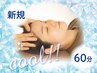 【超絶睡眠★脳の疲れに/60分】ドライヘッドスパ＋整体マッサージ≪お水付≫