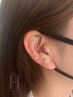 【学割】耳つぼジュエリー　人気NO1！スタンダードコース♪　4000円→3800円