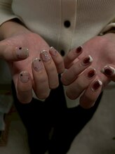 ラテネイル(Latte nail)/asymmetry nuance