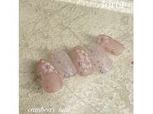 クランベリーネイル(cranberry nail)の雰囲気（春はお花の季節！手書きフラワー・繊細アートもお任せください♪）