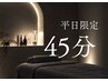 【平日限定】ドライヘッドスパ  45分　ご新規様価格で通える！