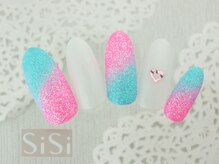 シシ(SiSi)/夏色グリッターネイル★