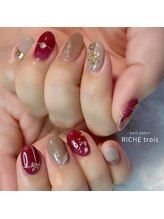 リッシュ トロワ(RICHE trois)/バレンタインハートデザイン！