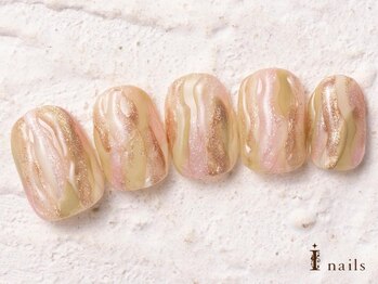 アイネイルズ 横浜WEST店(I-nails)/大人ニュアンスカラー9480円