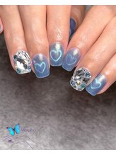 モルフォ 千駄ヶ谷(Morpho)/全面ストーン&ハートマグネット