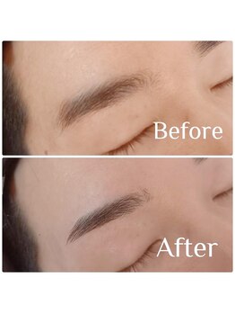 エムデコビューティ(M-DecoBeauty)/キリッとイケメン平行眉☆