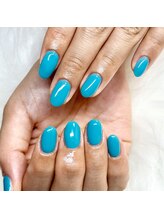 マイオティック ネイル(miotic nail)/ターコイズワンカラー