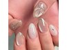 【ハンドorフット選べます♪】マグネットネイル。ミラーパウダー￥6500