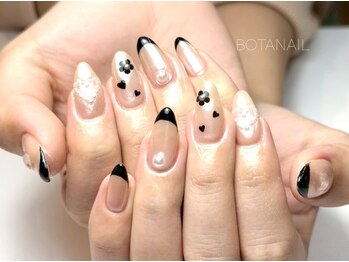 ボタネイル 本厚木(BOTANAIL)/フラワーネイル/フレンチネイル