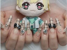 ピオミエルネイル 新宿(pio miel nail)/ベージュチェック
