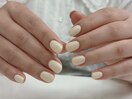クリームイエローネイル