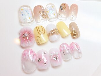 ネイルビューティーサロン パンドーラ 川西店(nail beauty salon Pandora)/成田担当トレンドアートBコース