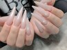 【新規】人気のチップ長さ出し&ワンカラー※パラジェル込み