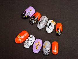 ハロウィンネイルpart1