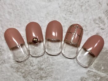 ネイルサロン ウノ 湘南平塚(UNO)/チェックネイル