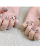 プライズアイリス アイラッシュ 池袋東口店(prize Iris eyelash)/牛柄ネイル【池袋】