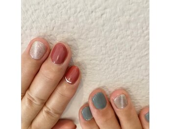 ニキ ヘアー ネイル(niki hair nail)/アシメマグネット