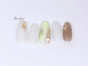ネイルサロンリシェ 烏丸御池(Recher)/イエローニュアンス
