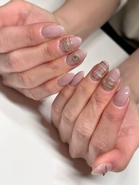 大人リングネイル