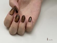 アイネイルズ 吉祥寺店(I nails)/マグネットブラウン