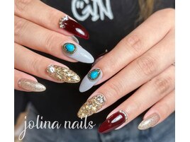 秋ネイル　持ち込みデザイン