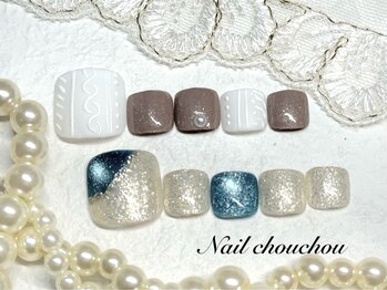 ネイルシュシュ 橋本店(nail chou chou)/フットネイル☆8500円