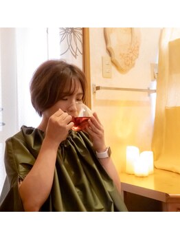 Salon en リンパマッサージ＆よもぎ蒸し【サロン エン】の写真/黄土よもぎ蒸しとリンパで冷え改善＆代謝アップ！生理不調・むくみ等のお悩みに◎腸や子宮を内側から温活♪