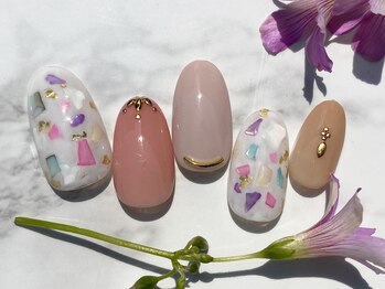 リー 柏駅前(re)/春夏秋冬☆シェルアートネイル